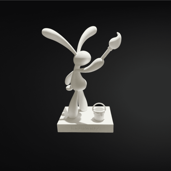 No Bunny. Bending the lines.