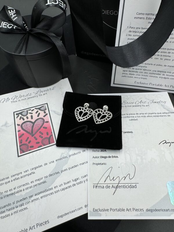 No Words "Lovears" (Earrings) - Image 3